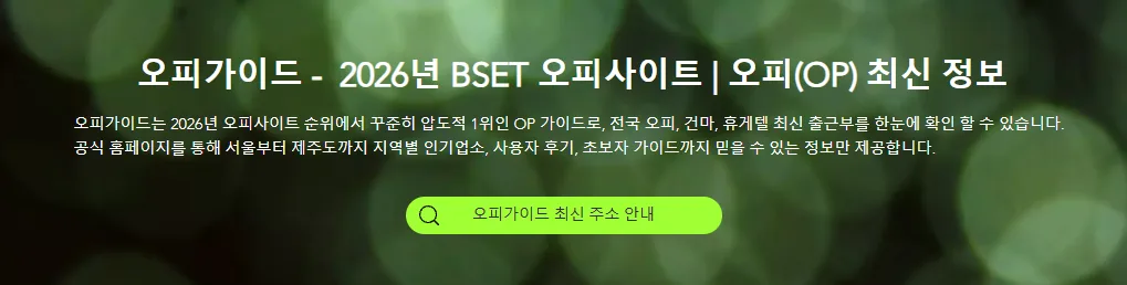 오피가이드